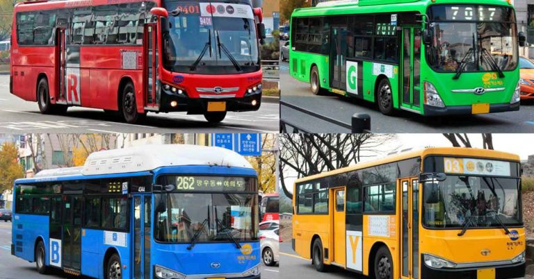 korea seoul bus